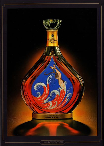 Cognac Courvoisier Erté No.1-8